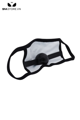 SMT1015 - Khẩu trang bịt miệng ball gag silicon đường kính 42mm