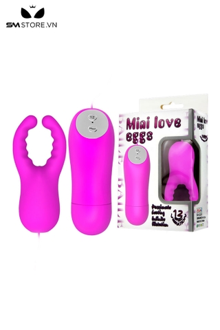 SMT2540 - Trứng rung cực mạnh có 12 chế độ hình sừng bò