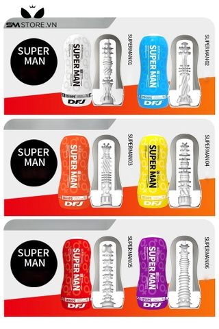 SMT1955 - Cốc thủ dâm big man có nhiều hạt nổi silicon dài 18cm