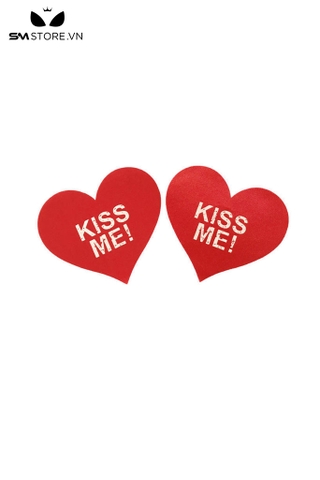 SMP061 - Miếng dán ngực kiss me hình trái tim sexy quyến rũ