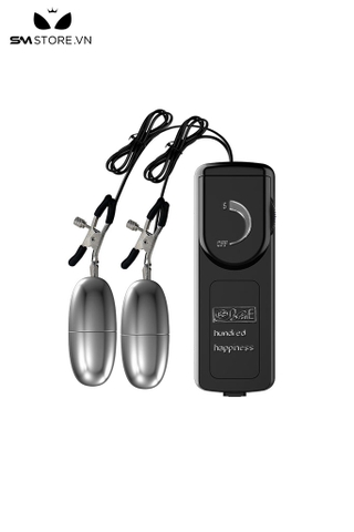 SMT507 - Trứng rung điều khiển có dây nối kẹp ti silicon dài 107mm