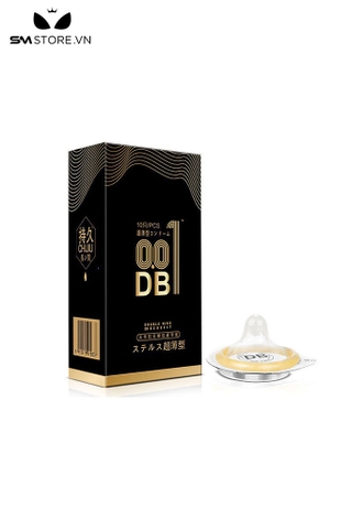 SMT1236 - Bao cao su HA siêu mỏng 001 hộp 10 chiếc không mùi