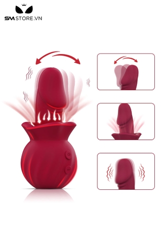 SMT2344 - Máy rung thụt đầu dương vật có 10 tần số sạc điện