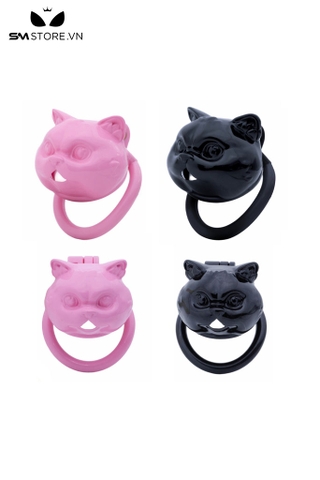 SMT2643 - Khóa dương vật bằng nhựa ngụy trang hình con mèo