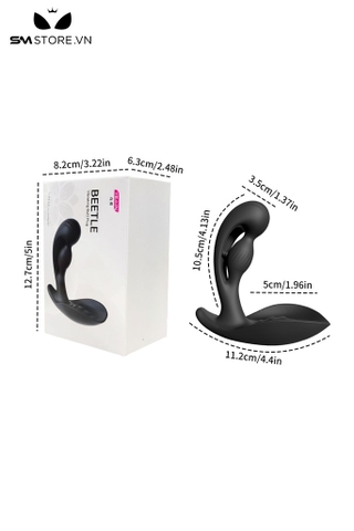 SMT1830 - Máy mát xa tuyến tiền liệt rung 10 chế độ dài 10.5cm