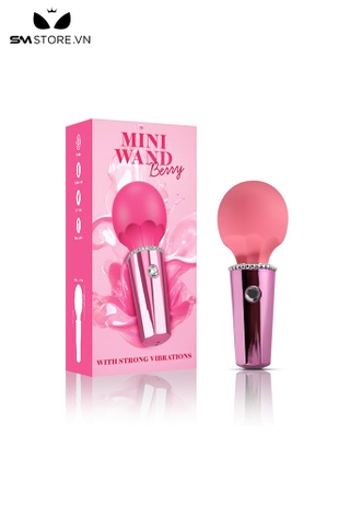 SMT1246 - Trứng rung mini ngụy trang cọ trang điểm đính kim cương