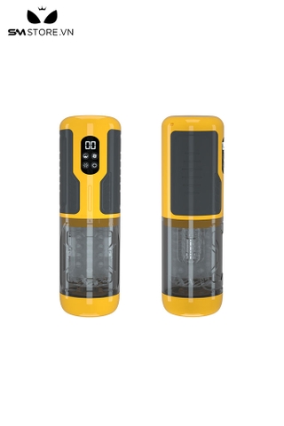 SMT305 - Âm đạo giả chất liệu nhựa với đa chế độ dài 277 mm