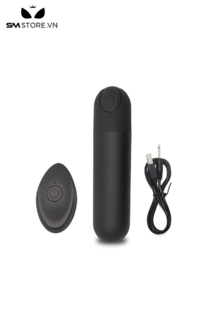 SMT1012 - Trứng rung điều khiển từ xa với 10 tần số dài 76mm sạc USB