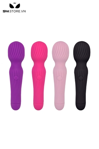 SMT2704 - Chày rung tình yêu kẻ ngang rung 10 chế độ sạc điện