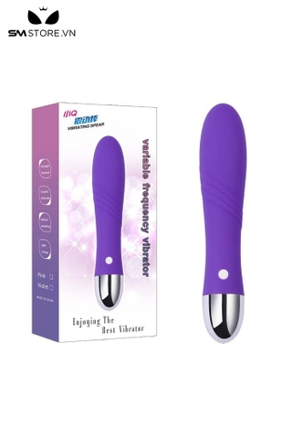 SMT2749 - Máy rung silicon dạng ống lồng có 12 chế độ dài 172mm