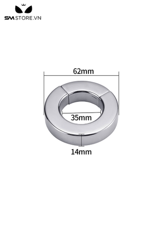 SMT620 - Tạ đeo tinh hoàn thiết kế có nam châm tháo rời với 5 size