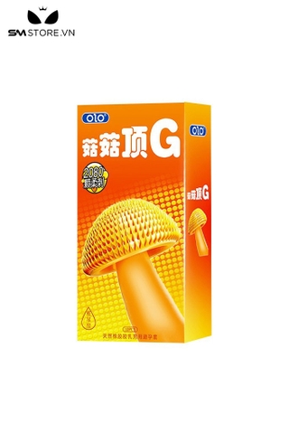 SMT1483 - Bao cao su OLO điểm G siêu nhiều gai và hạt lớn