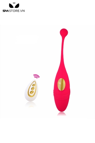 SMT1987 - Trứng rung điều khiển mini từ xa có 10 chế độ dài 15.9cm