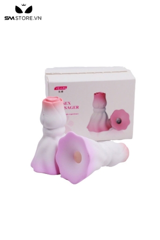 SMT1825 - Máy hút núm vú hình bông hoa có 12 chế độ rung dài 7cm