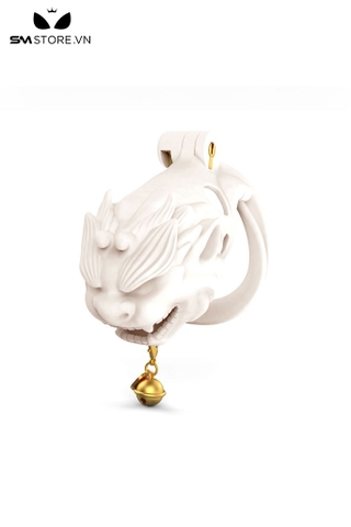 SMT2683 - Khóa dương vật bằng nhựa khủng long có chuông