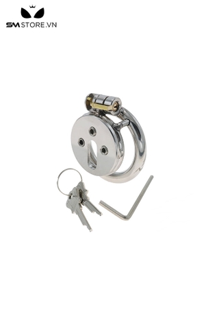 SMT864 - Khóa trinh tiết inox dùng ốc vặn để cố định chống thoát