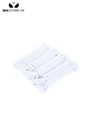 SMT276 - Dây trói tình yêu chất liệu sợi cotton màu trắng dài 10M