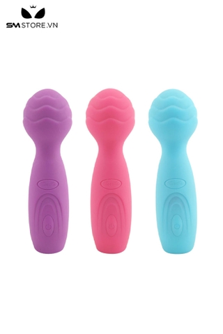 SMT2871 - Chày rung tình yêu silicon nụ hoa dài 115mm chống nước