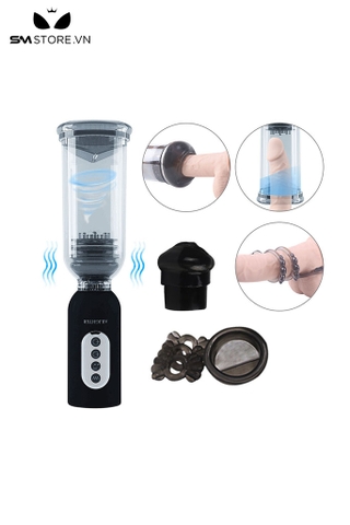 SMT766 - Máy tập dương vật với 5 chế độ rung 3 chế độ rên kèm âm thanh
