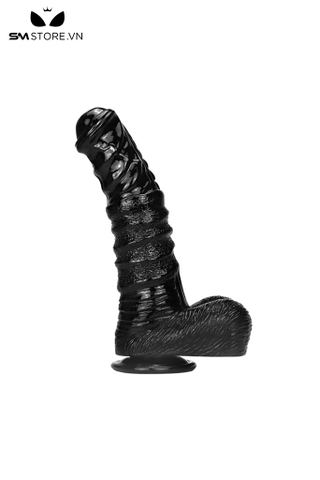 SMT2277 - Dương vật giả Châu Phi khổng lồ silicon mềm dẻo dài 25cm