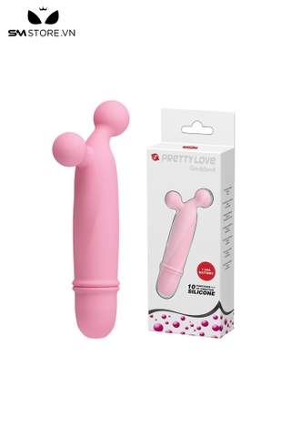 SMT1803 - Dương vật giả mini Pretty Love có 10 chế độ rung dài 11.8cm