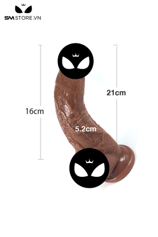 SMT969 - Máy rung hậu môn với 3 chế độ kèm sưởi ấm dài 115mm