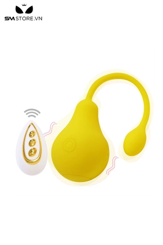 SMT1726 - Trứng rung silicon ngụy trang quả lê 10 tần số dài 14.5cm