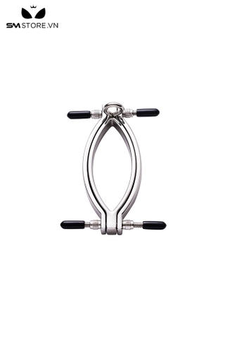 SMT261 - Kẹp mép âm hộ chất liệu kẽm dài 7.2cm màu trắng