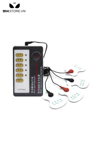 SMS519 - 4 miếng dán kích điện làm bằng nhựa dẻo có 1 dây cắm