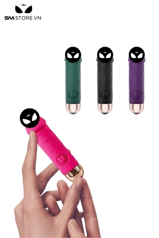 SMT1265 - Trứng rung dương vật giả mini dài 9cm có 9 tần số