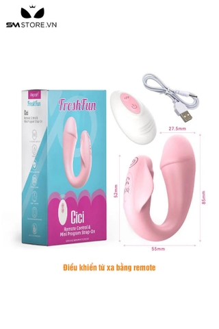 SMT1306 - Trứng rung 2 đầu điều khiển từ xa nhiều chế độ