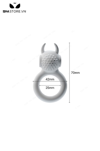 SMT782 - Vòng rung dương vật Cock ring kéo dài thời gian dài 70mm