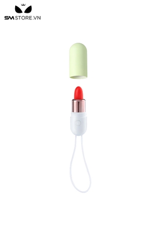 SMT828 -  Trứng rung mini bằng silicon ngụy trang thỏi son dài 180mm