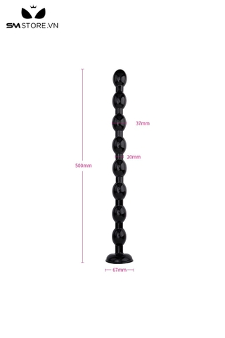 SMT927 - Anal bead làm bằng silicon có độ dẻo cao dài 50cm