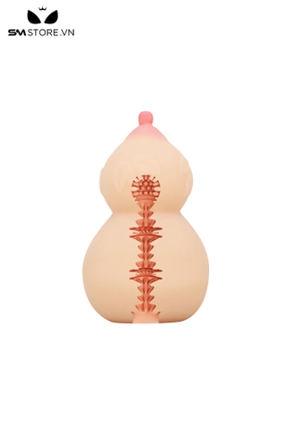 SMT2573 - Hậu môn giả thiết kế hình quả bầu silicon dài 15cm