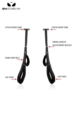 SMT592 - Bộ cố định tư thế nylon tay và chân gọn nhẹ màu đen