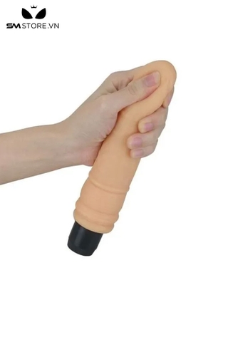 SMT1905 - Dương vật giả silicon Lovetoy dài 19cm rung nhiều chế độ