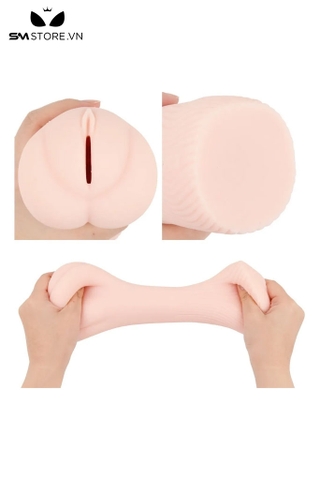 SMT1878 - Âm đạo giả anime bằng silicon mềm có gân nổi trong