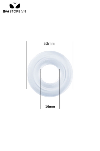 SMT889 - Vòng đeo dương vật silicon mềm dẻo đường kính 33mm