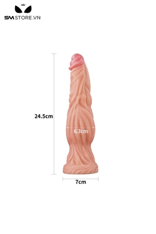 SMT1763 - Dương vật giả Lovetoy monster silicon mềm dẻo dài 24.5cm