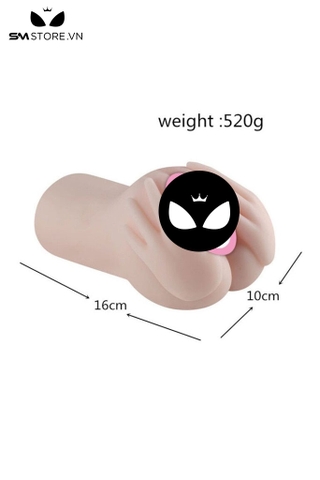 SMT2767 - Âm đạo giả có hình bàn tay silicon mềm dẻo dài 16cm
