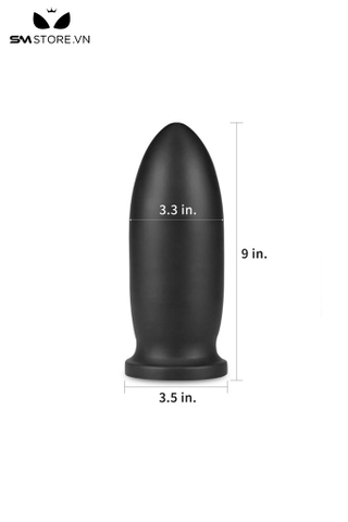 SMT1783 - Anal bomber Lovetoy khủng lồ bằng silicon dẻo dài 22.86cm