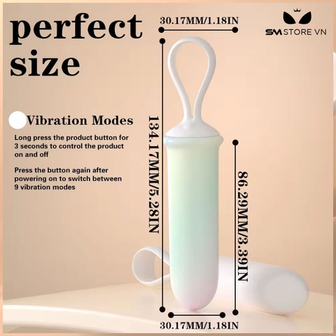 SMT1754 - Máy rung mini ngụy trang viên đạn dài 137.4mm