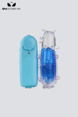 SMT1914 - Trứng rung silicon có gai phủ mềm dẻo dài 11cm