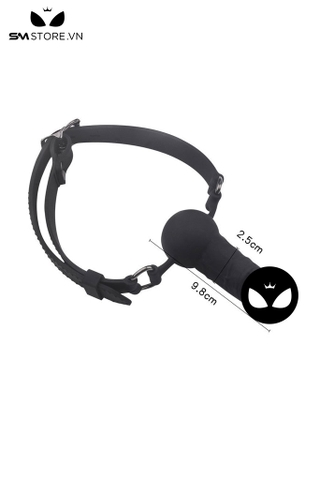 SMT1403 - Penis gag với dương vật giả dài 9.8cm làm bằng silicon