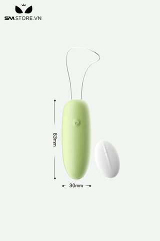 SMT2050 - Trứng rung silicon mini điều khiển từ xa dài 83mm