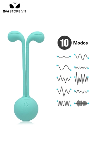SMT2721 - Trứng rung sốc điện ngụy trang giá đỗ xanh có 10 chế độ