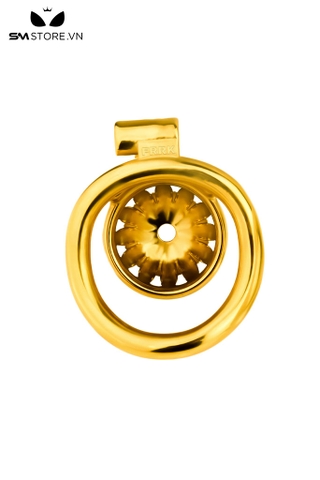 SMT2647 - Khóa dương vật inox cao cấp hoa hướng dương mặt dẹt