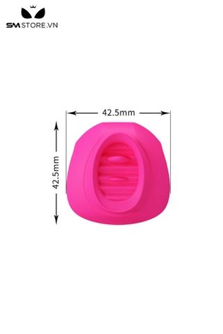 SMT2560 - Máy rung âm vật mini Pretty Love có lưỡi liếm dài 42mm