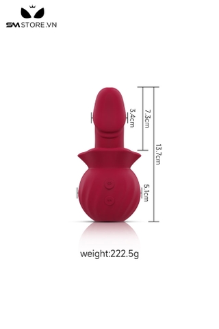 SMT2344 - Máy rung thụt đầu dương vật có 10 tần số sạc điện